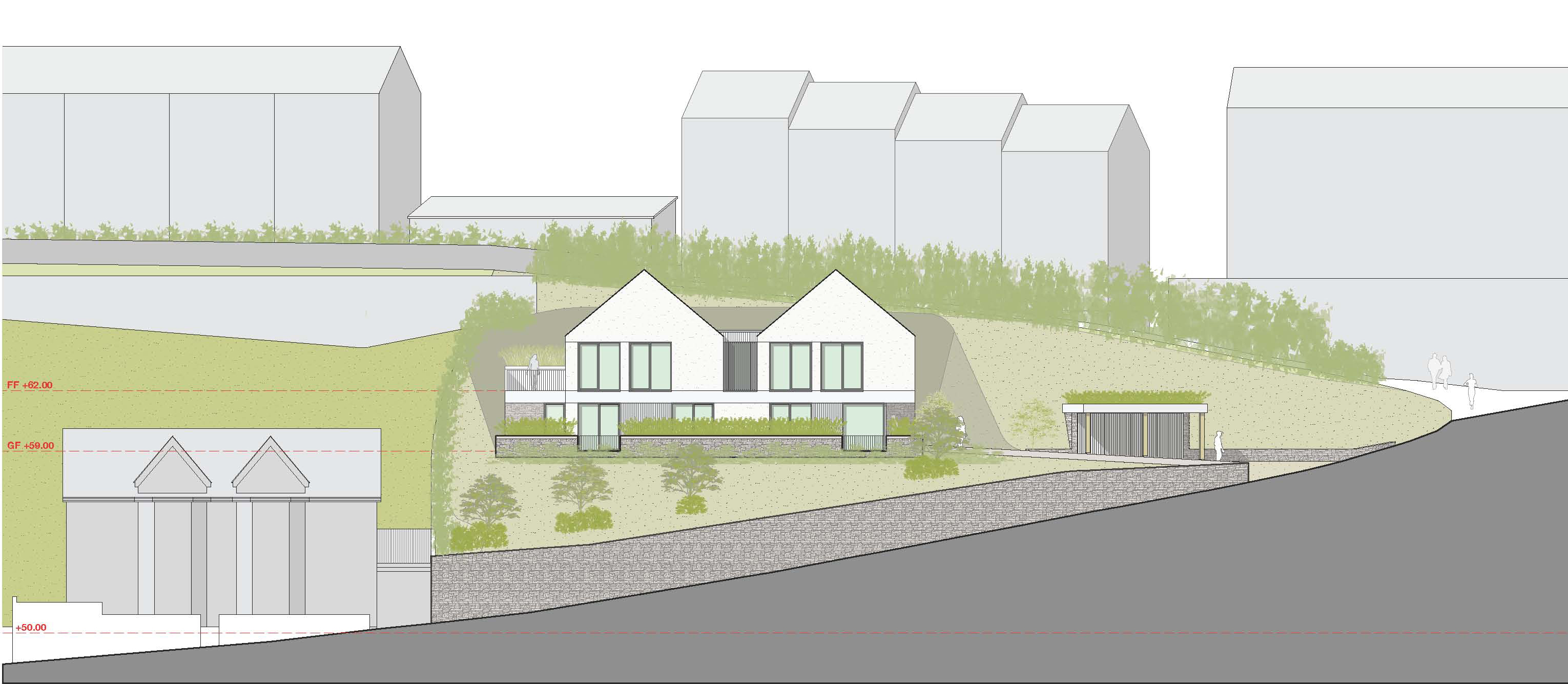 Lot: 174 - LAND WITH PLANNING FOR DETACHED THREE-BEDROOM DWELLING IN SOUGHT AFTER LOCATION -